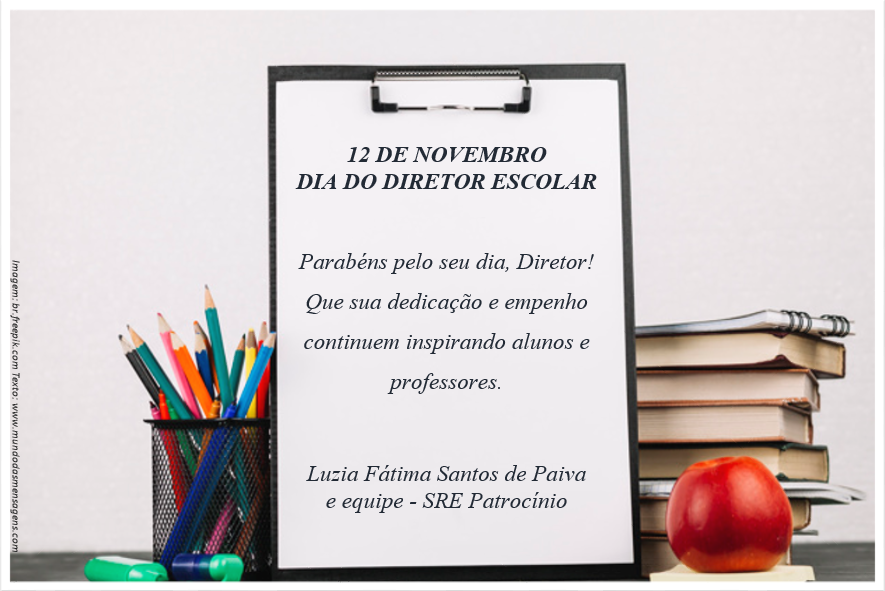 Dia Do Diretor Escolar